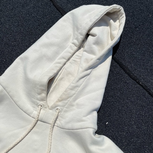 Resort corps Cream Beige Graphic Pullover Hoodie - Picture 11 of 16